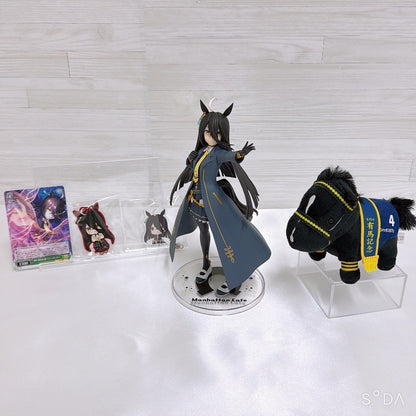 Manhattan Cafe Special Set - Umamusume Pretty Derby Figure Plush Mascot Charm Card