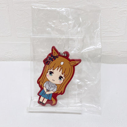 Grass Wonder 3-Item Set - Banpresto Figure, Rubber Mascot & Acrytts Charm (Umamusume: Pretty Derby)
