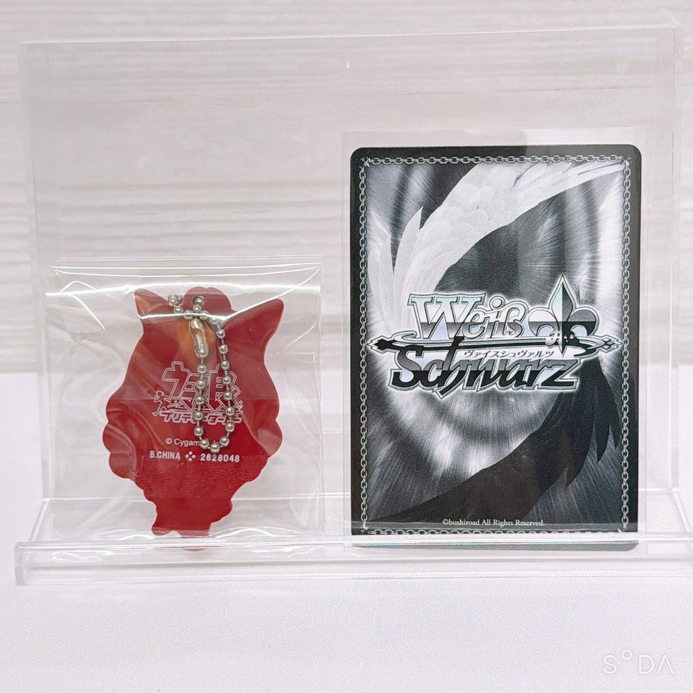 Biwa Hayahide Figure, Rubber Mascot and Weiss Schwarz Card Set - Umamusume Pretty Derby (Used) - image 9