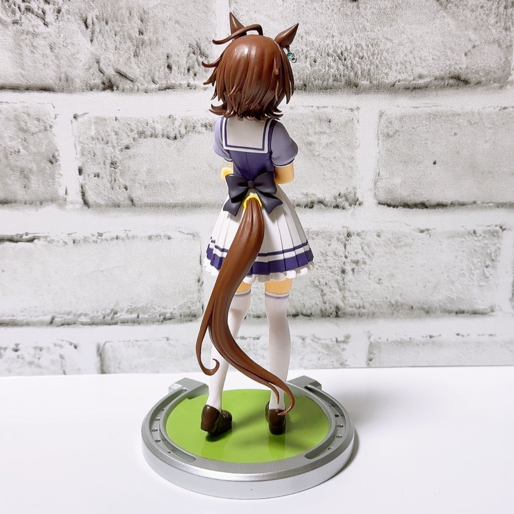 Agnes Tachyon 4pc Set - Uniform Figure, Acrylic Stand, Rubber Mascot & Wafer Card - Umamusume: Pretty Derby
