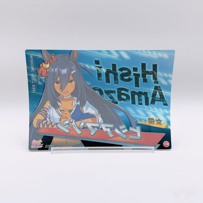 Hishi Amazon 5-Item Set - Umamusume Pretty Derby Poster, Plush and Mascot Goods (Pre-owned) - image 3