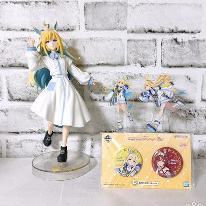 Neo Universe 4-Item Set Figure Acrylic Stands Can Badge Set - Umamusume Pretty Derby