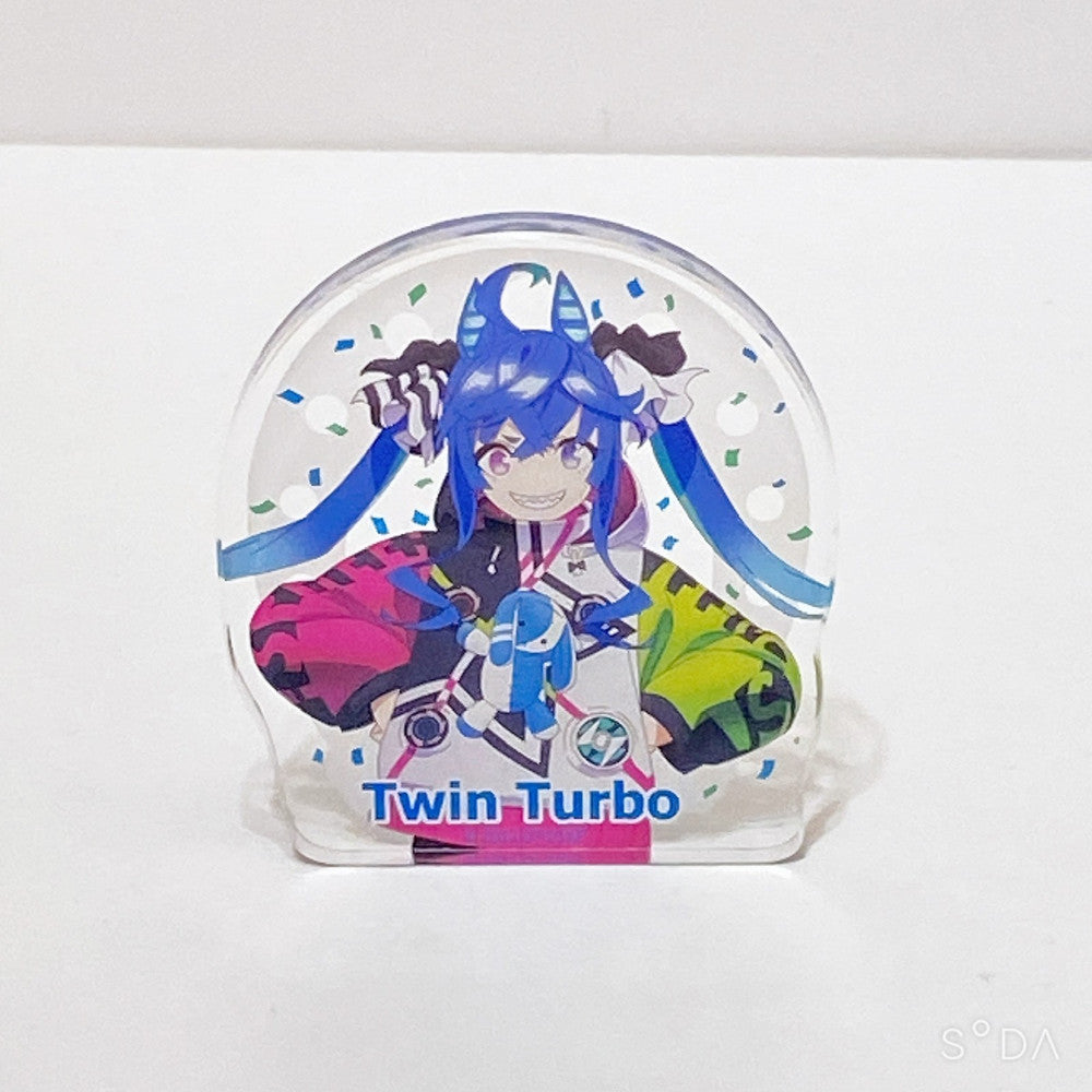 Twin Turbo Lot - Figure, Mascot, Acrylic Stand & Wafer Card - Umamusume: Pretty Derby (4 Items)