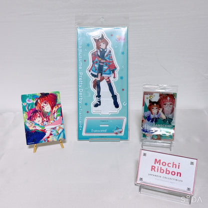Transcend 3-Piece Set Acrylic Stand Wafer Card Ichiban Kuji - Umamusume Pretty Derby