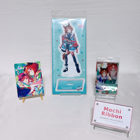 Transcend 3-Piece Set Acrylic Stand Wafer Card Ichiban Kuji - Umamusume Pretty Derby