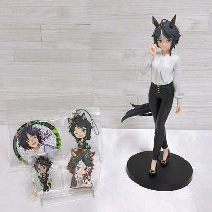 Fuji Kiseki Set - SEGA Luminasta Figure, Badge, Rubber Mascots & Acrylic Stand (Umamusume: Pretty Derby)