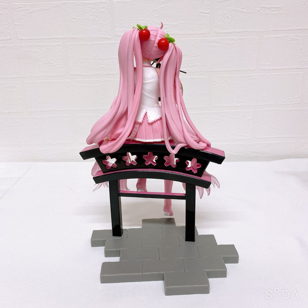 Sakura Miku Figure Set of 3 - Sakura Lantern, Noodle Stopper, Desktop Cute (No Box)