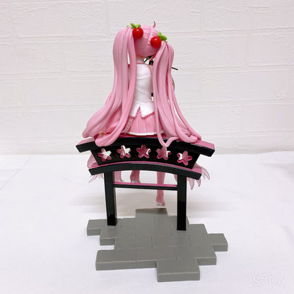 Sakura Miku Figure Set of 3 - Sakura Lantern, Noodle Stopper, Desktop Cute (No Box)