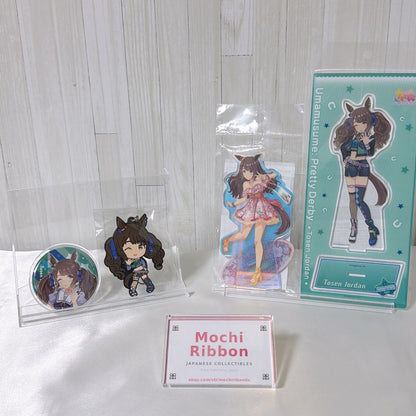 Tosen Jordan Special Set - Acrylic Stands, Rubber Mascot & Can Badge - Umamusume: Pretty Derby