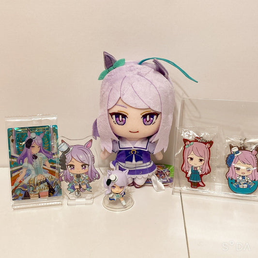 Mejiro McQueen Collectible Lot - Umamusume Pretty Derby Used 6-Piece Set
