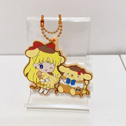 Sailor Venus x Pompompurin Acrylic Stand and Rubber Strap Set - Sailor Moon x Sanrio, Pre-owned Excellent Condition - image 2