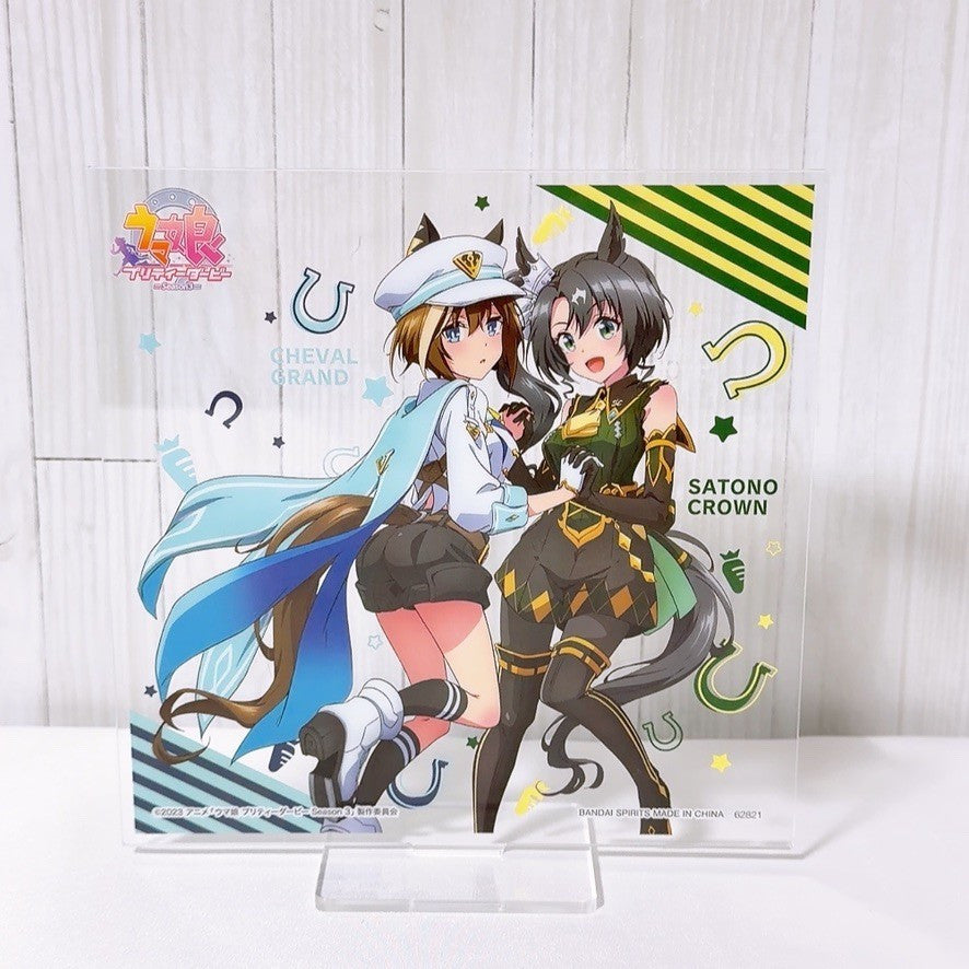 Satono Crown Special Set - Umamusume Pretty Derby SEGA Xsteller Figure and Acrylic Stands - image 6