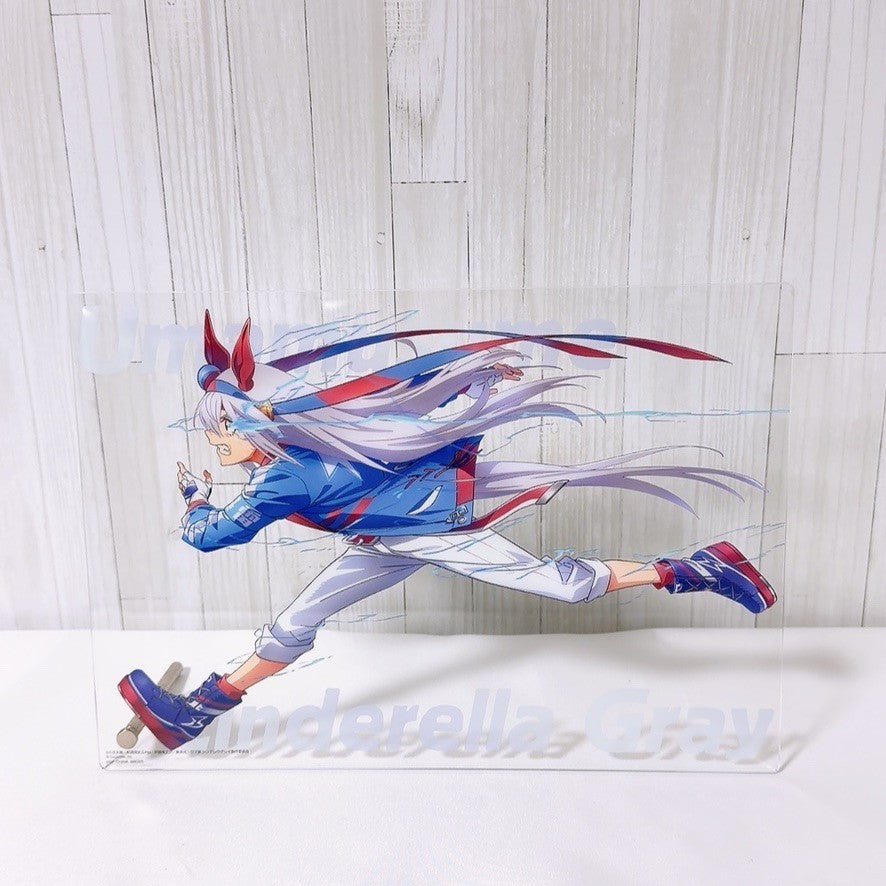 Tamamo Cross Special Fan Set - Umamusume Pretty Derby, 20 cm Figure and Acrylic Board - image 7