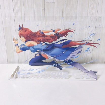 Super Creek Special Fan Set - Umamusume Pretty Derby Acrylic Board, Can Badges, Keychain and Mascots - Used Excellent - image 2