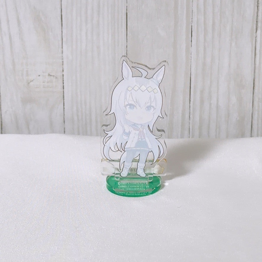 Oguri Cap & Tamamo Cross Cinderella Gray Fan Set - Umamusume Pretty Derby Acrylic Stand & Board Collection