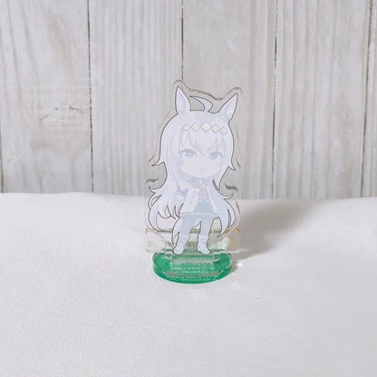 Oguri Cap & Tamamo Cross Cinderella Gray Fan Set - Umamusume Pretty Derby Acrylic Stand & Board Collection