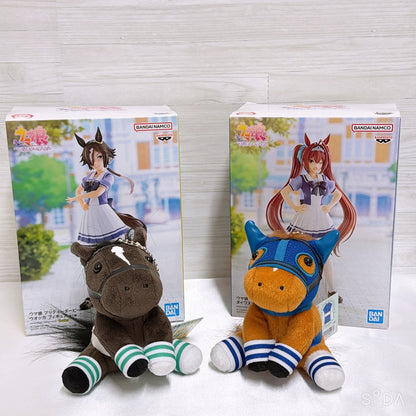 Vodka & Daiwa Scarlet Best Rivals Set - 2 Figures + 2 Plush - Umamusume: Pretty Derby / Idol Horse