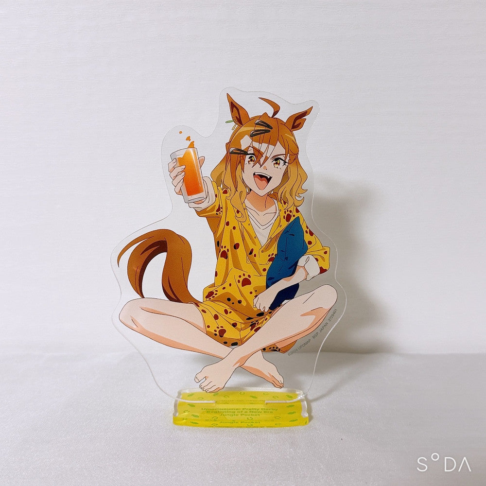 Jungle Pocket 4-Item Set – Figure, Acrylic Stands & Keychain – Umamusume: Pretty Derby