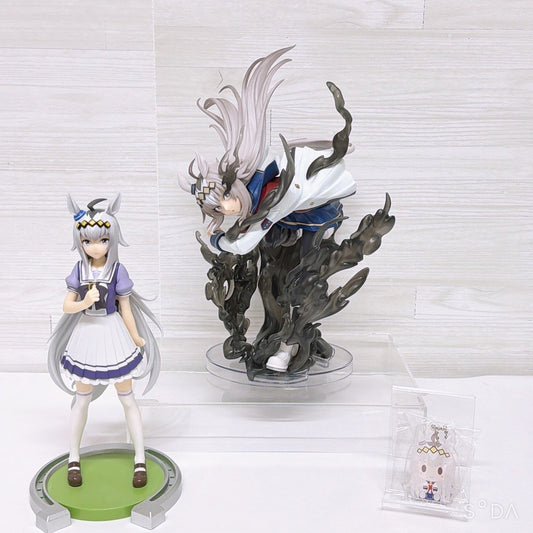 Oguri Cap Special Set - Umamusume: Cinderella Gray, EVOLVE 20 cm Figure, Uniform Ver. Figure & Acrylicz Charm