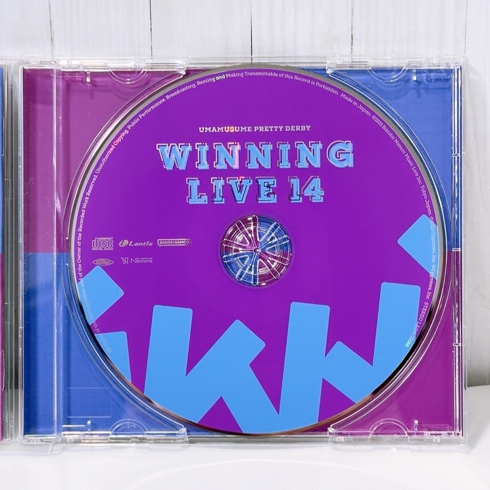 Umamusume Pretty Derby Winning Live CD Vol.10-14 Set of 5 Soundtrack