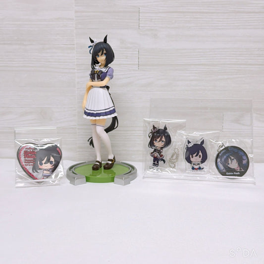 Eishin Flash Figure and Goods Set - Umamusume Pretty Derby, 5-Piece, Used
