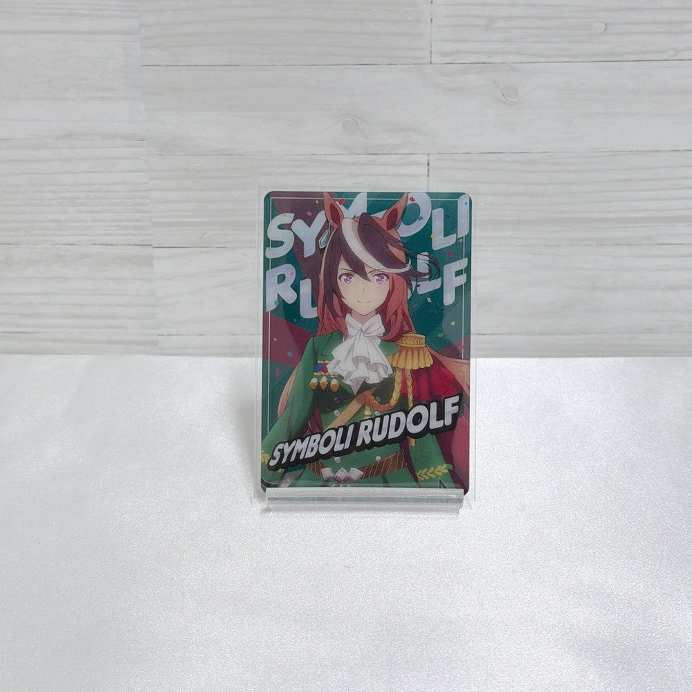 Symboli Rudolf Special Set - Umamusume Pretty Derby Figure, Thoroughbred Plush and Card, Used - image 15