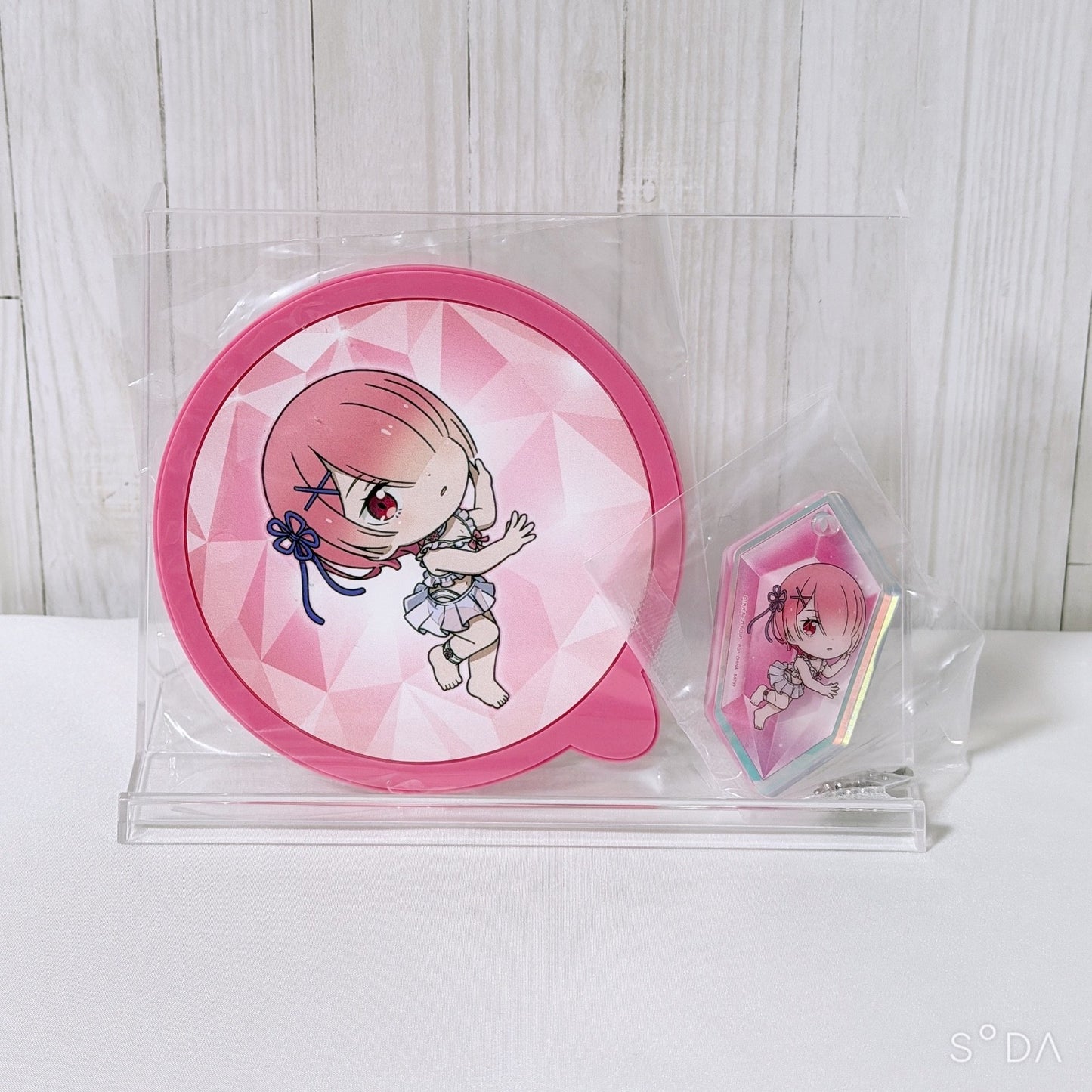 Ram & Rem Figure Acrylic Clock Keychain Set - Re:ZERO -Starting Life in Another World- (8 Items) - image 14
