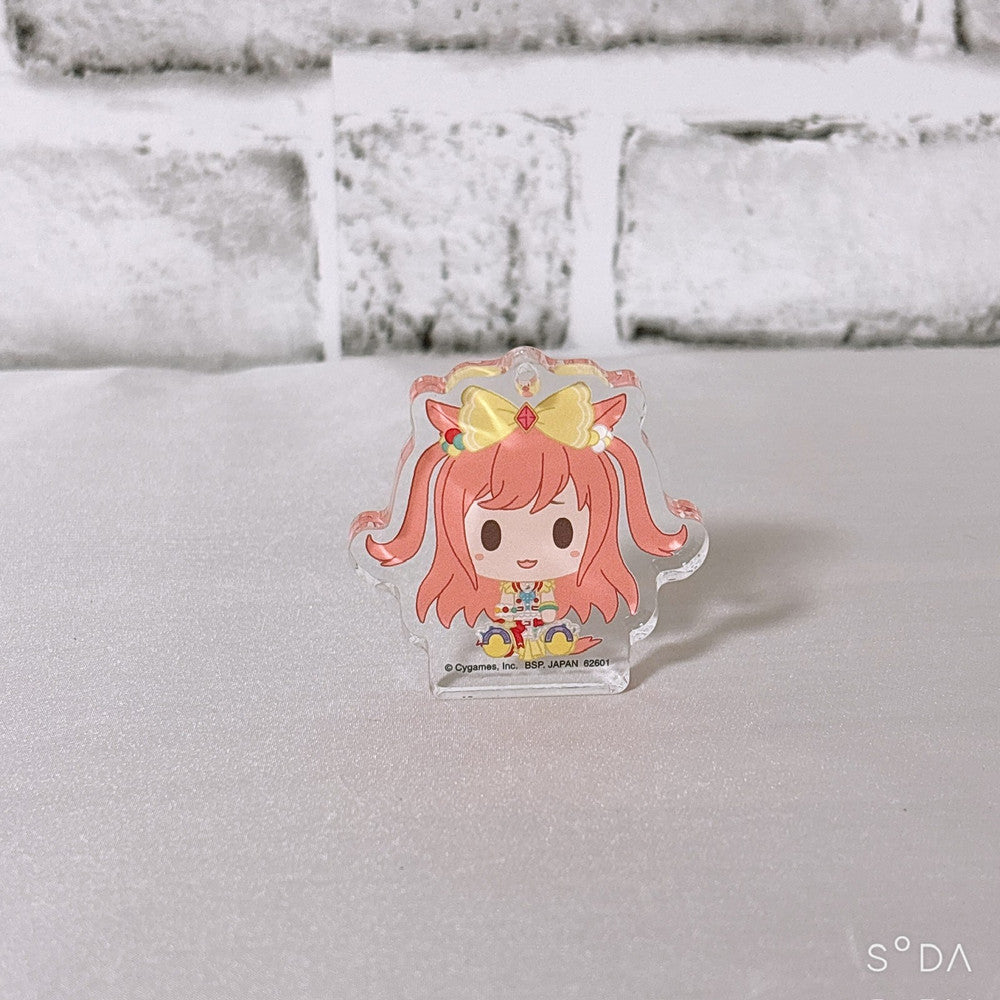 Agnes Digital 3-Item Set – Mascot, Acrylic Stand & Charm – Umamusume: Pretty Derby