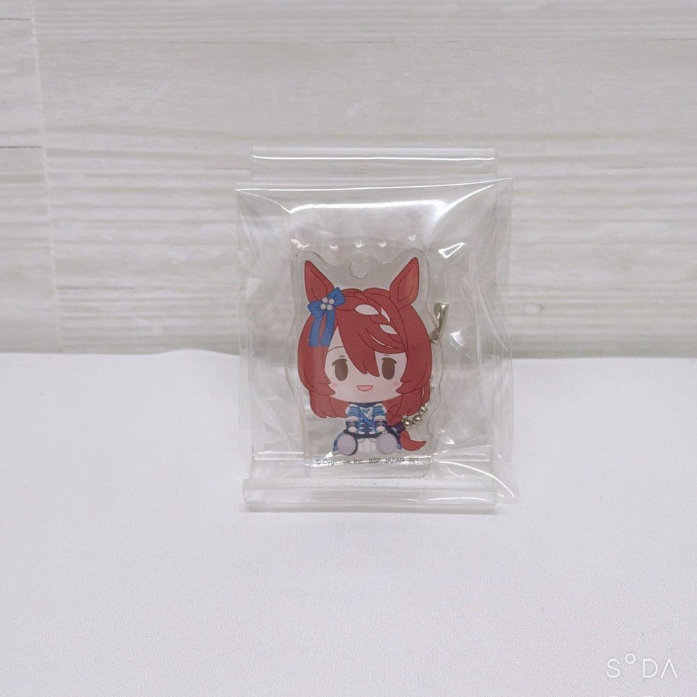 Super Creek 4-Item Set – Plush, Ichiban Kuji Acrylic & Rubber Mascot, Acrylicz Charm – Umamusume: Pretty Derby