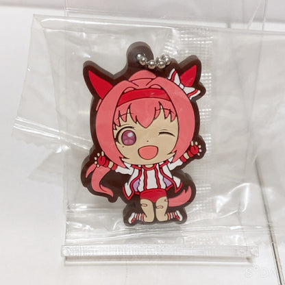 Haru Urara Special Set - Plush, Rubber Mascot, Acrylic Charm, Wafer Card - Umamusume Pretty Derby
