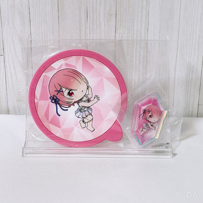 Ram & Rem Collectible Set - Re:ZERO -Starting Life in Another World- Acrylic Clock, Figures & Keychains - image 14