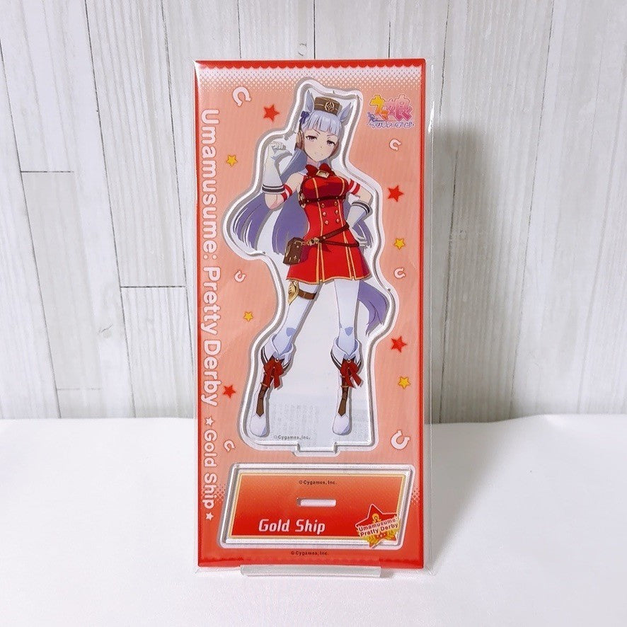 Gold Ship Acrylic Stand 2-Piece Set (Dress Ver & Racing Outfit Ver) - Umamusume: Pretty Derby