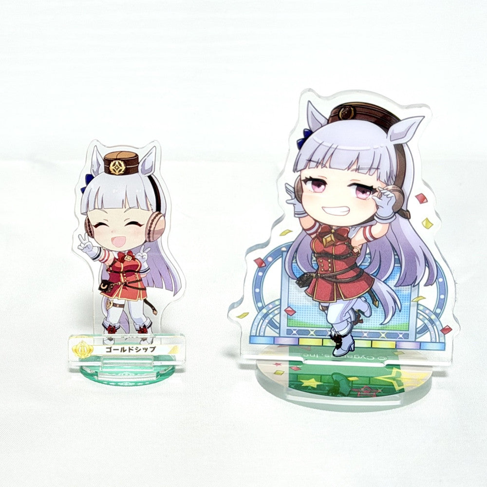 Gold Ship 10-Item Set — Acrylic Stand, Plush, Keychain & More | Umamusume Pretty Derby