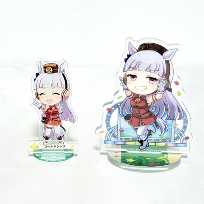 Gold Ship 10-Item Set — Acrylic Stand, Plush, Keychain & More | Umamusume Pretty Derby