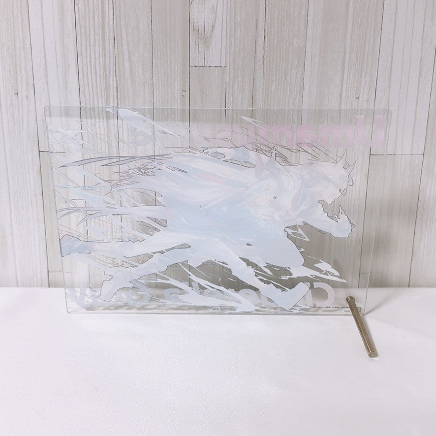 Oguri Cap & Tamamo Cross Cinderella Gray Fan Set - Umamusume Pretty Derby Acrylic Stand & Board Collection