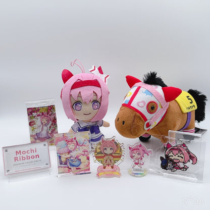 Haru Urara 7-Item Plush and Acrylic Goods Bundle - Umamusume Pretty Derby