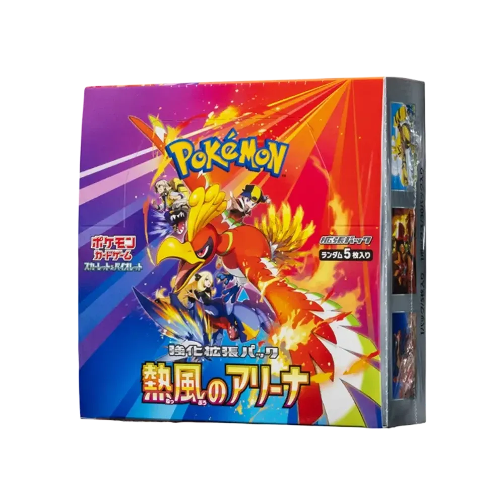 Pokemon Card Game Scarlet & Violet Enhanced Expansion Pack "Heat Wave Arena" Box Japanese Sealed