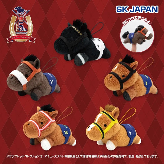 Narita Brian, Eishin Flash, Satono Diamond, Loves Only You, Jack d'Or Lying Finger Puppet Vol.3 (5 Types, Complete Set Available) - Thoroughbred Collection