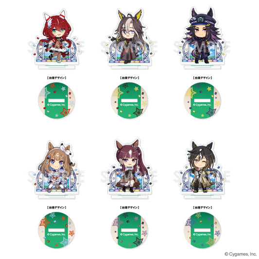 Win Variation, Dream Journey, Phenomeno, Almond Eye, Lucky Lilac & Stay Gold Acrylic Stand (6 Types, Complete Set Available) - Charafiyu Umapyoi Densetsu Vol.8 - Umamusume Pretty Derby
